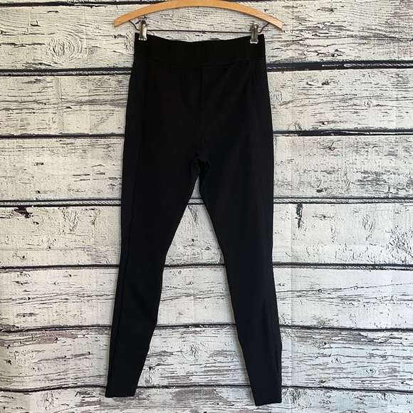 Boden Skinny Minnie Black Trouser Pants with Zip Detail Size 6 - Picture 8 of 14